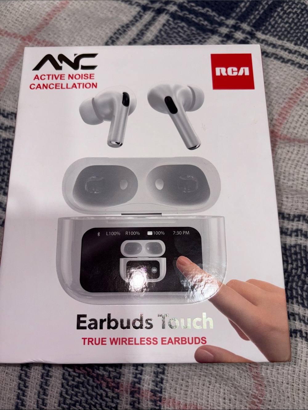RCA earbuds touch